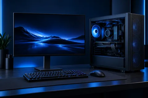 Illustrative desktop hardware
